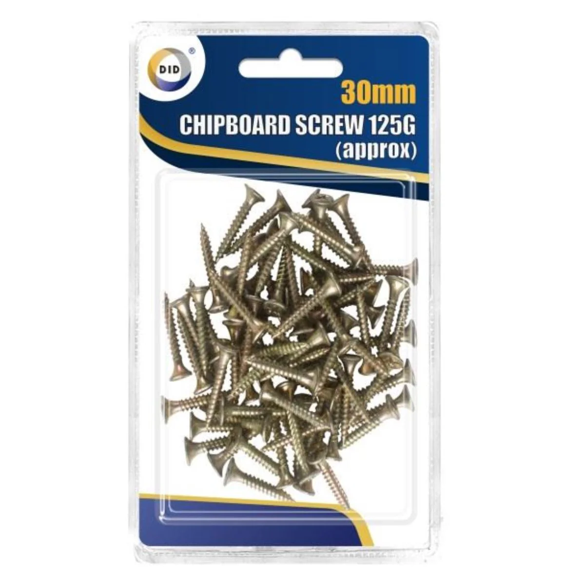 DID - Chipboard Screws 30mm - 125g