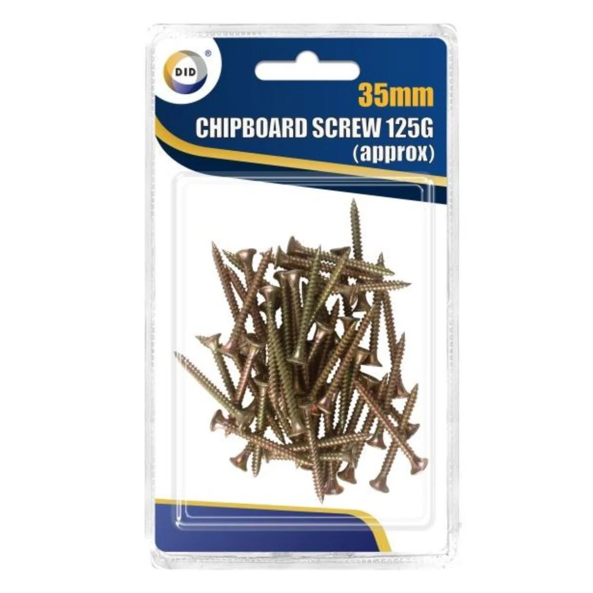 DID - Chipboard Screws 35mm - 125g