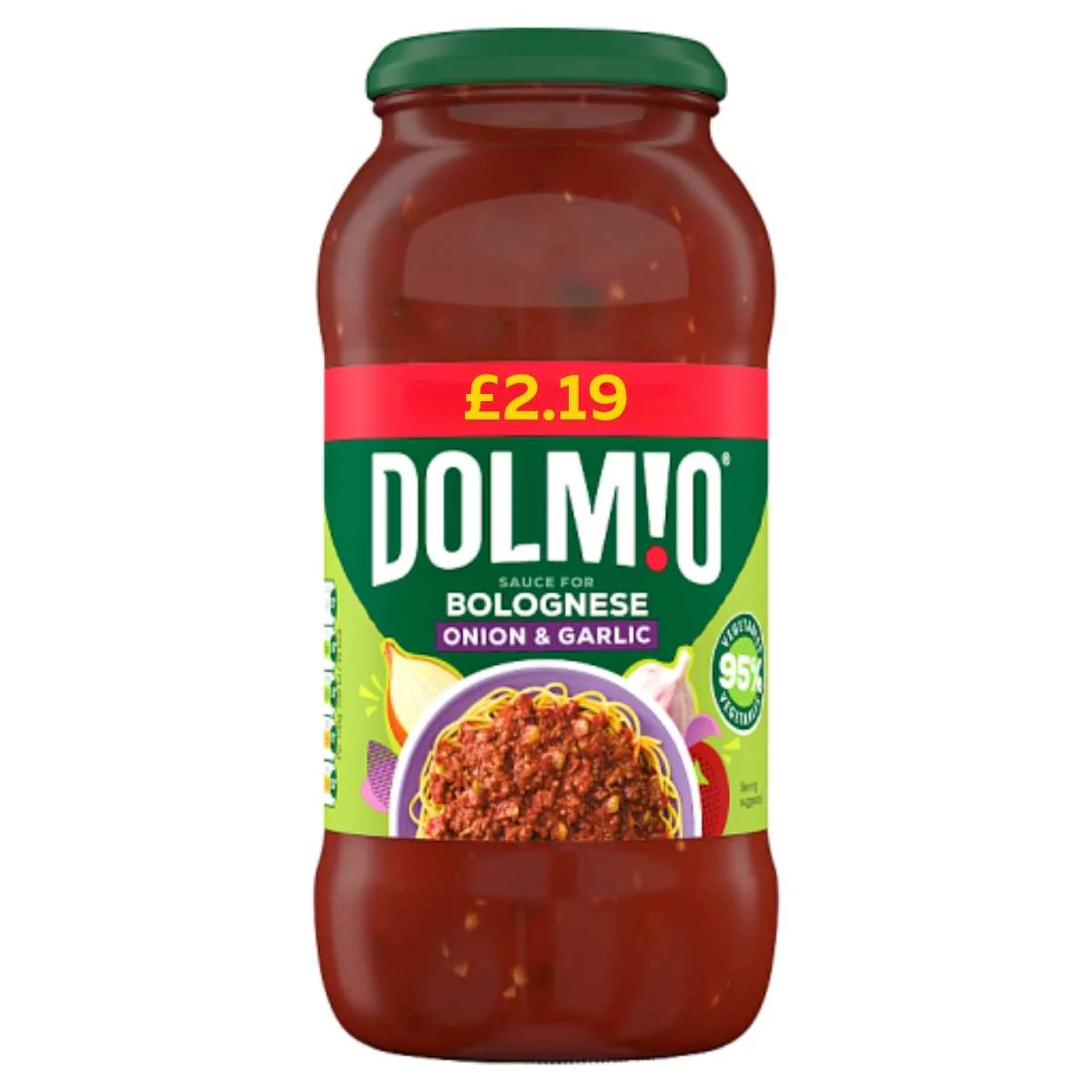 Dolmio - Bolognese Onion & Garlic Pasta Sauce - 450g
