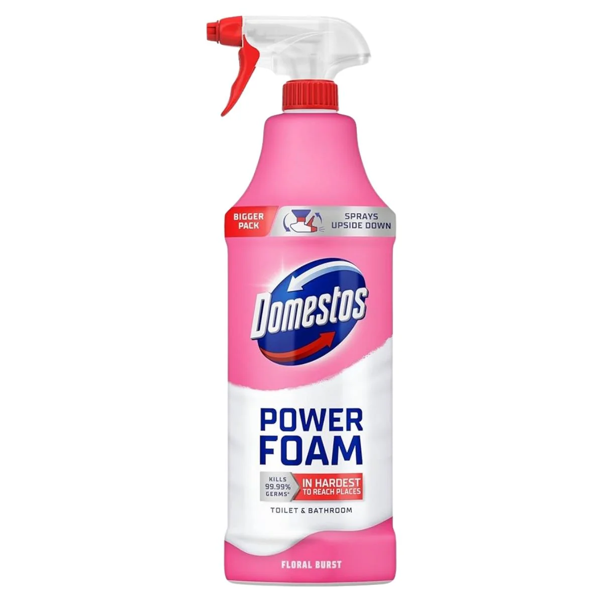 Domestos - Floral Burst Power Foam Toilet Cleaner - 450ml