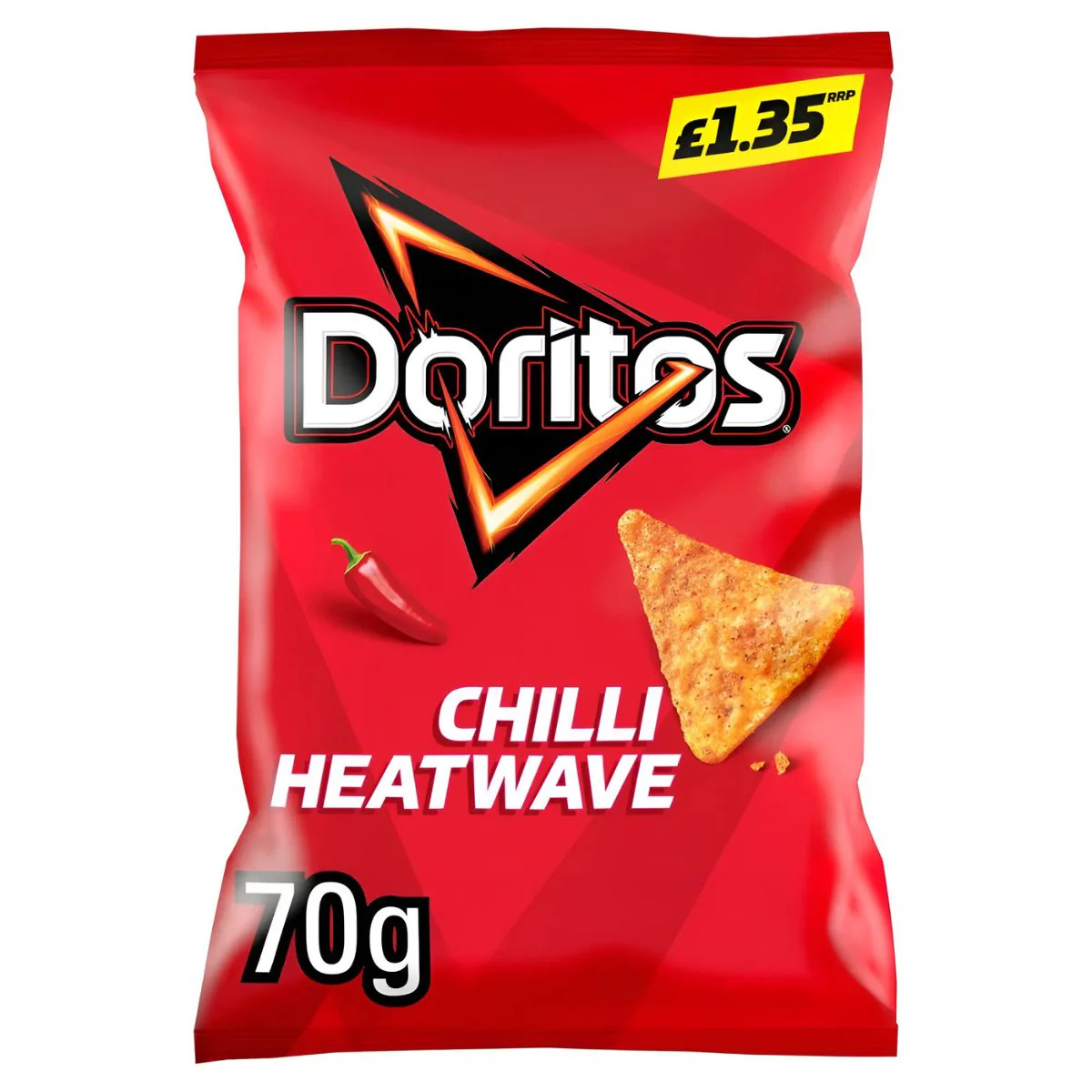 Doritos - Chilli Heatwave Tortilla Chips - 70g