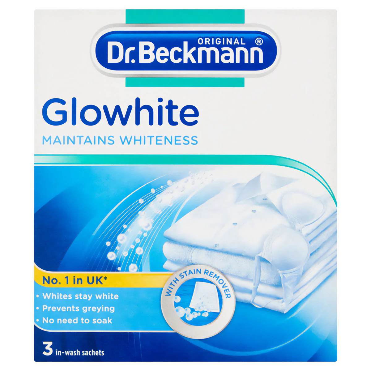 Dr. Beckmann - Glowhite Fabric Whitener - 3x40g