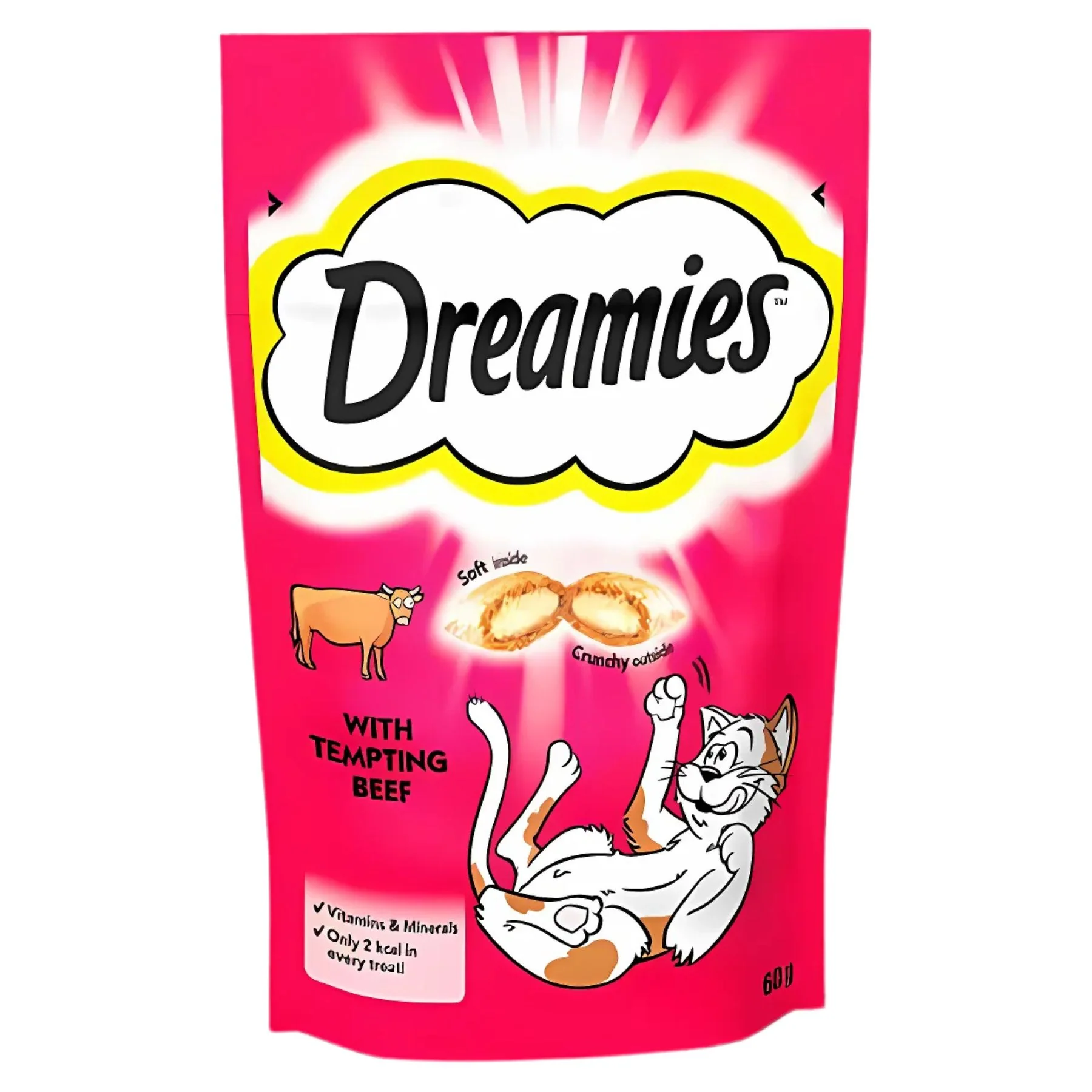 Dreamies - Tempting Beef Treats - 60g