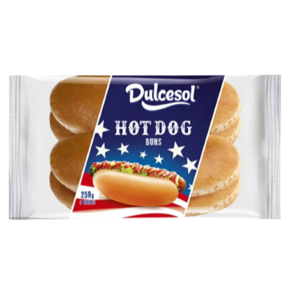 Dulcesol - Hot Dog Buns - 250g