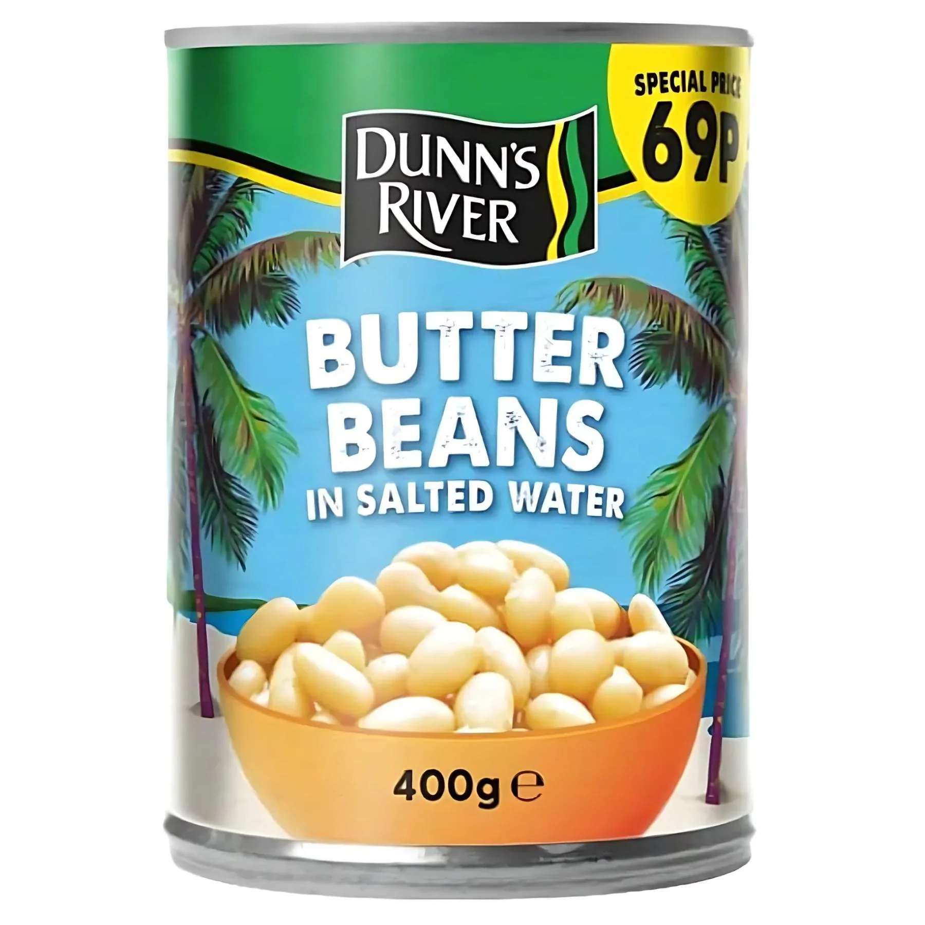 Dunn's River - Butter Beans in Salted Water - 400g