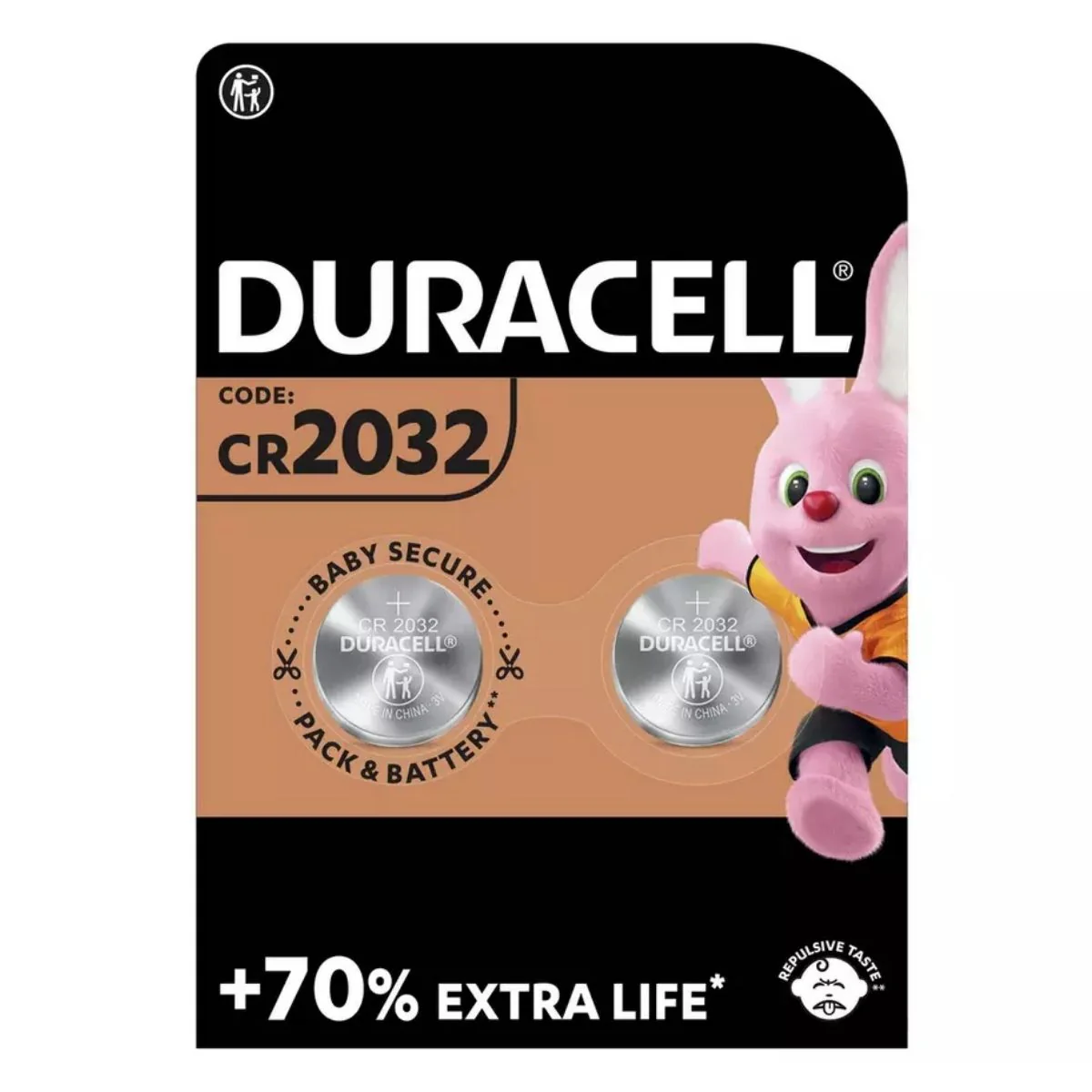 Duracell - CR 2032 Batteries - 2pcs