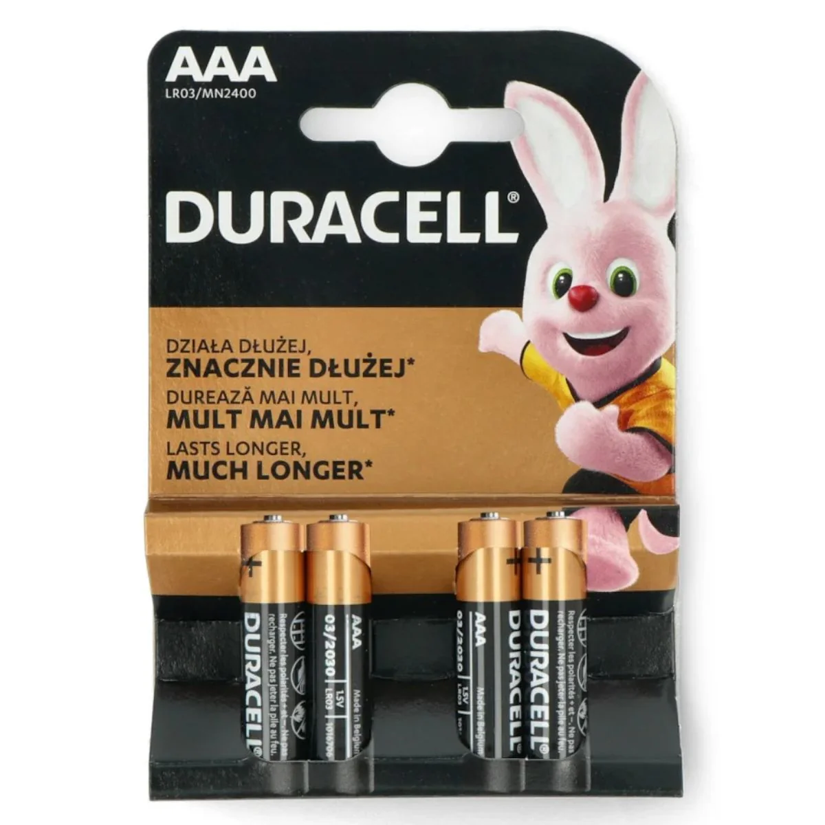 Duracell - Duralock AAA Batteries - 4pcs