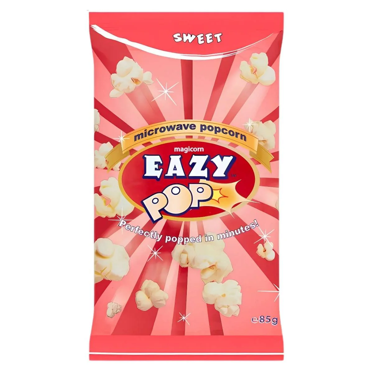 Eazy Pop - Sweet & Salted Microwave Popcorn - 85g