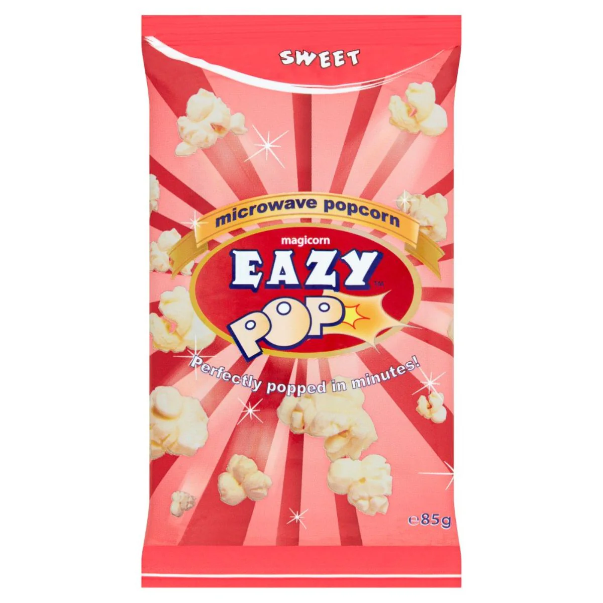 Eazy Pop - Magicorn Sweet Microwave Popcorn - 85g