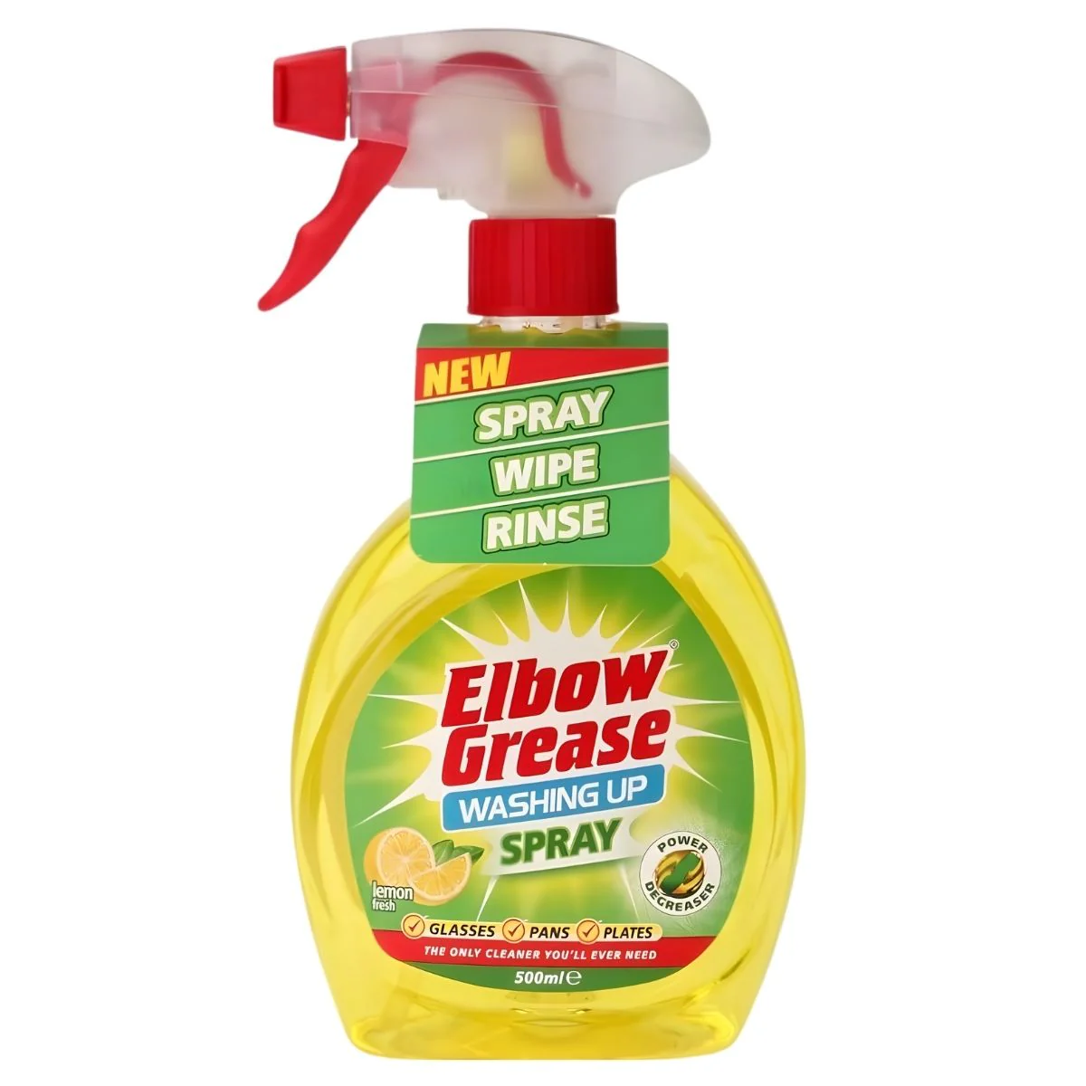 Elbow Grease - Lemon Washing Up Spray - 500ml
