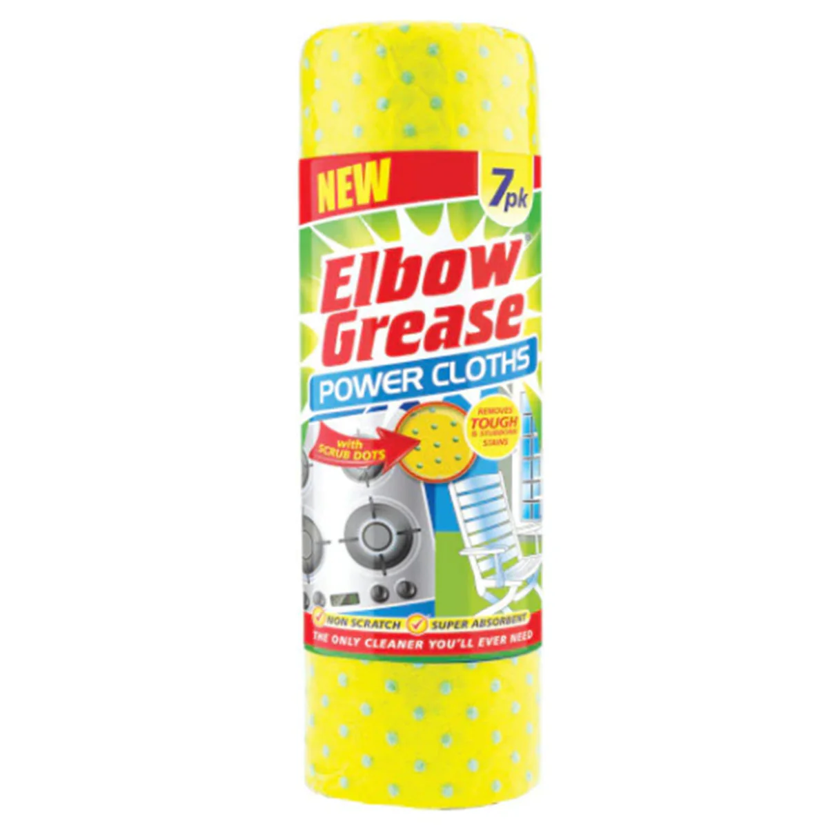 Elbow Grease - Power - 7 Cloths