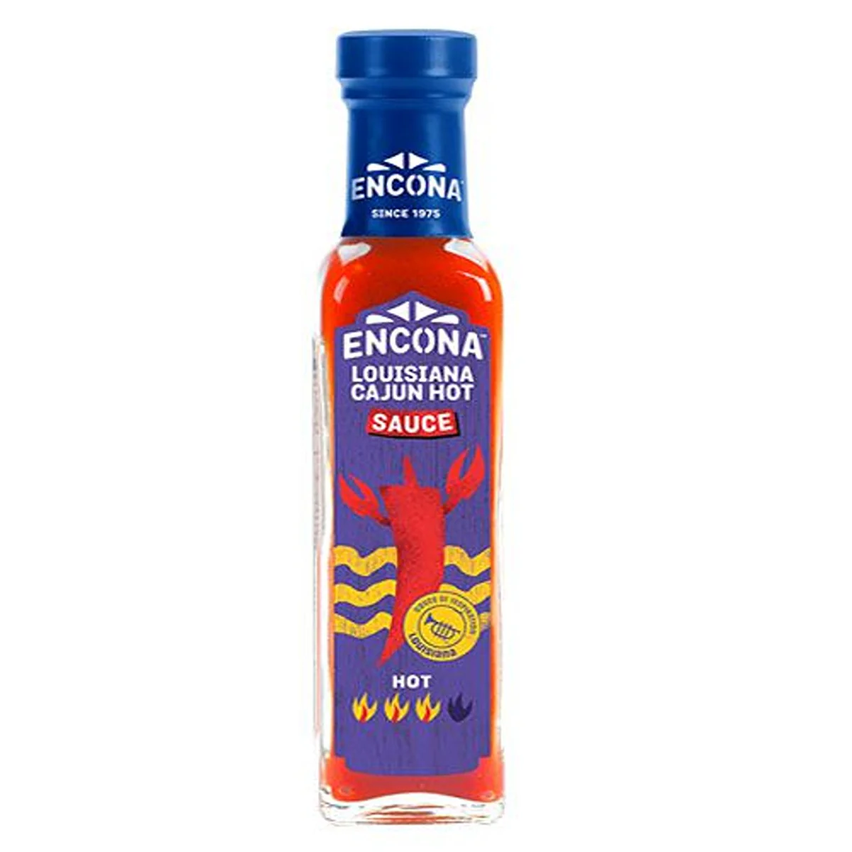 Encona - Louisiana Cajun Hot Sauce - 142ml