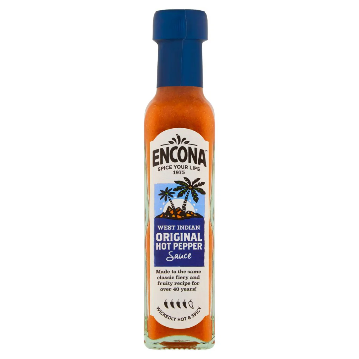 Encona - West Indian Original Hot Pepper Sauce - 142ml