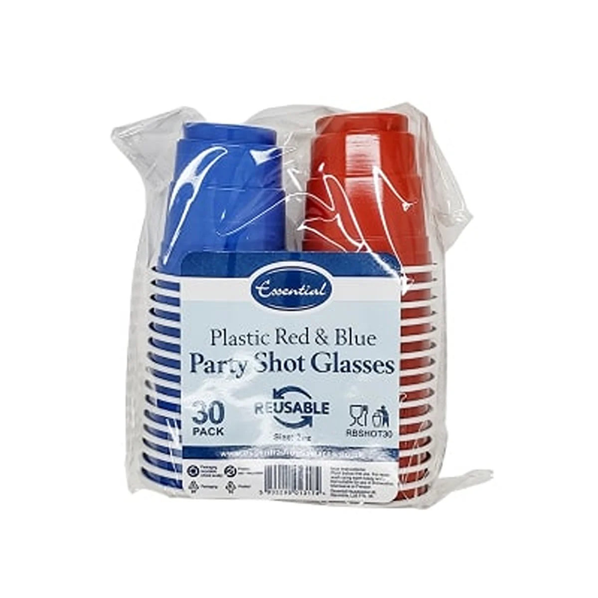 Essential - Shot Glasses - Pack of 30