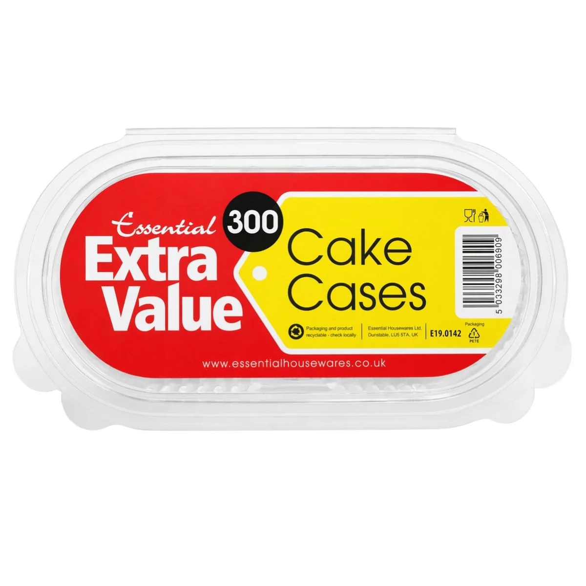 Essential - Extra Value Cake Cases - 300 Pcs
