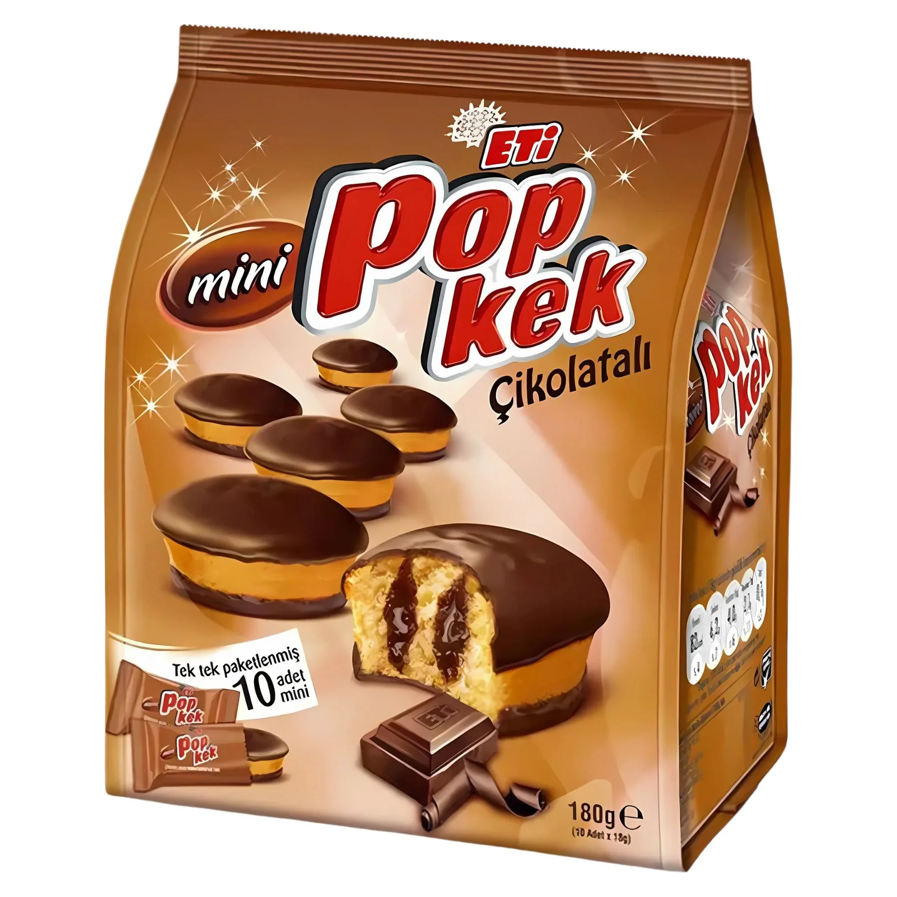 Eti - Pop Kek with Chocolate Mini Cakes - 144g
