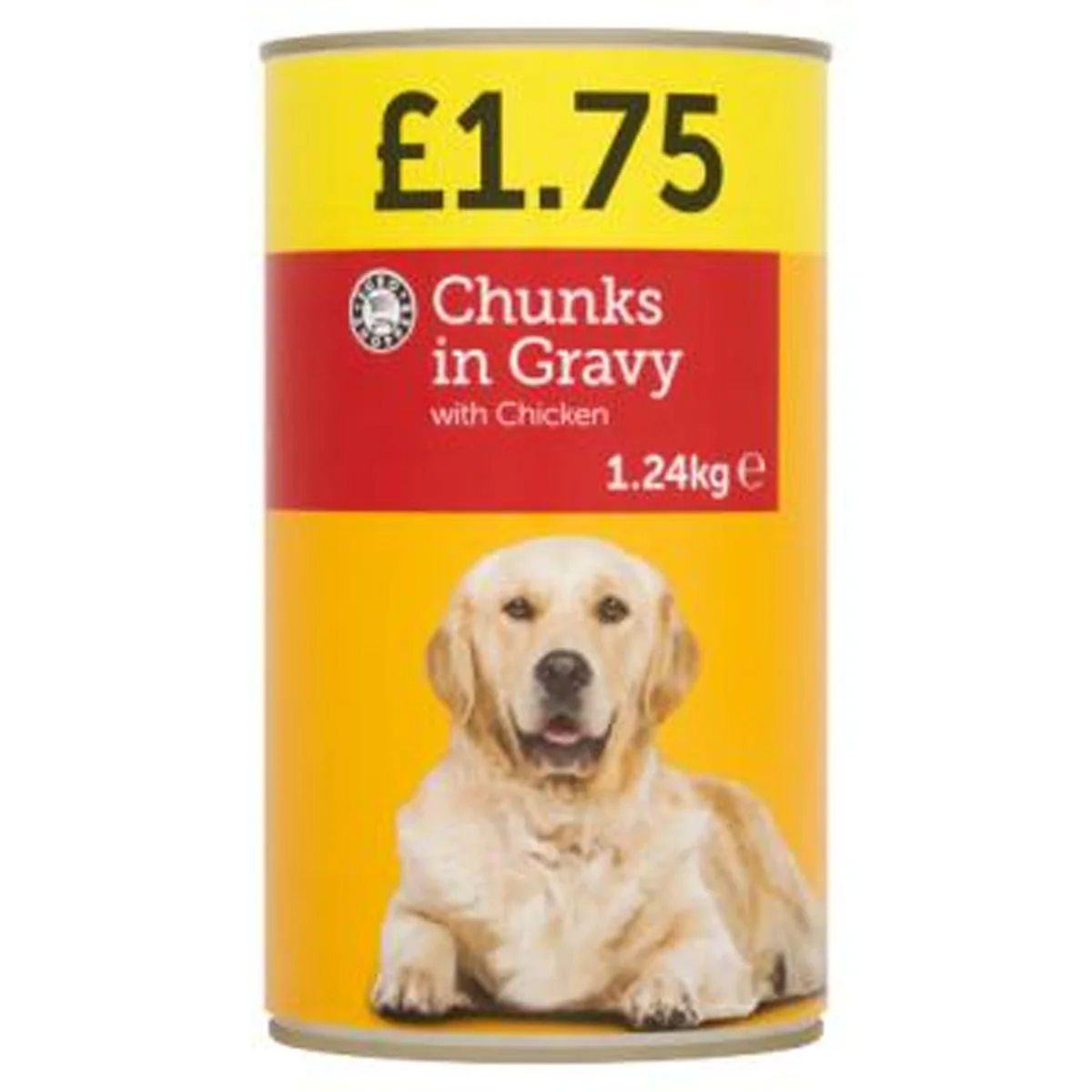 Euro Shopper - Chunks in Gravy with Chicken Dog Food - 1.24kg
