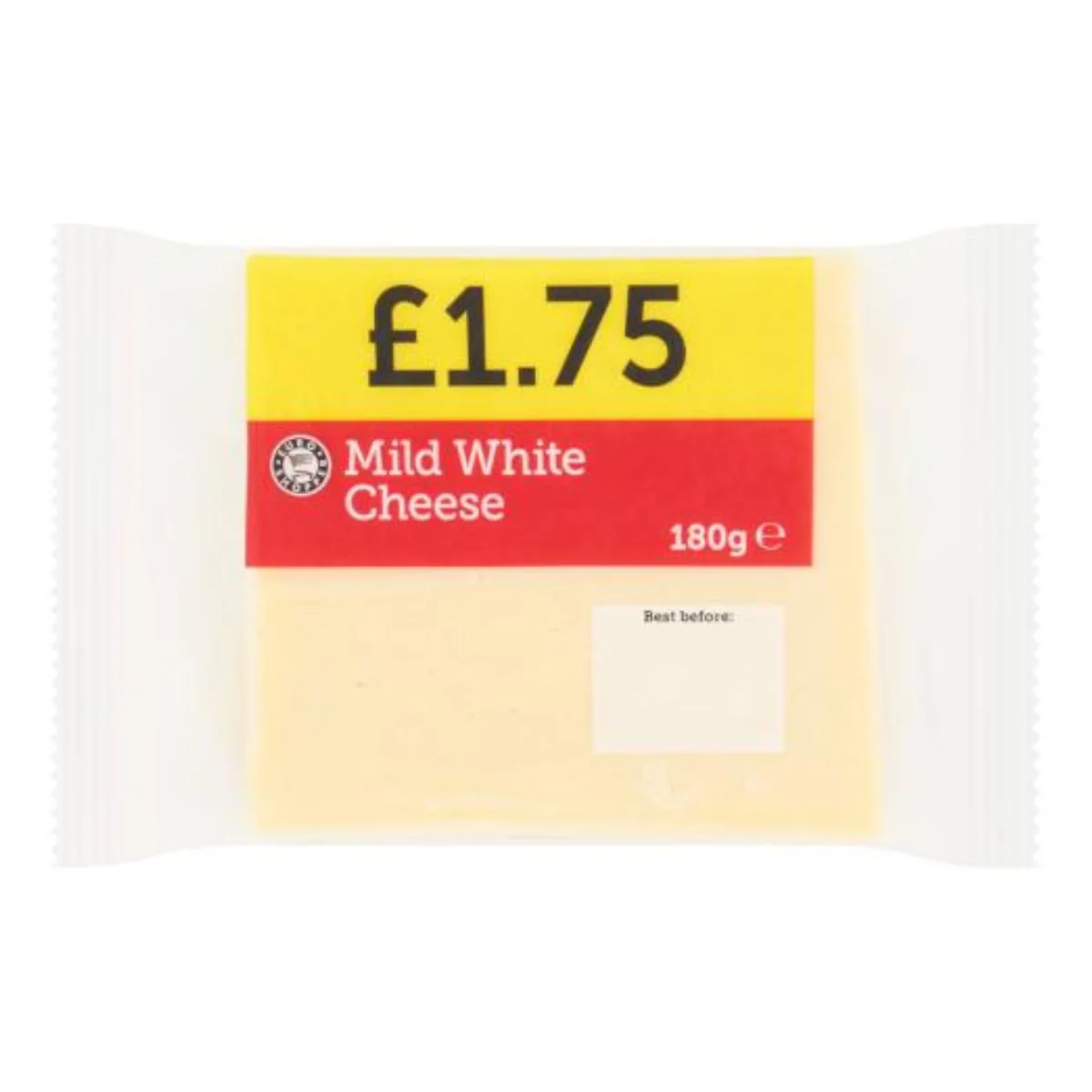 Euro Shopper - Mild White Cheese - 180g