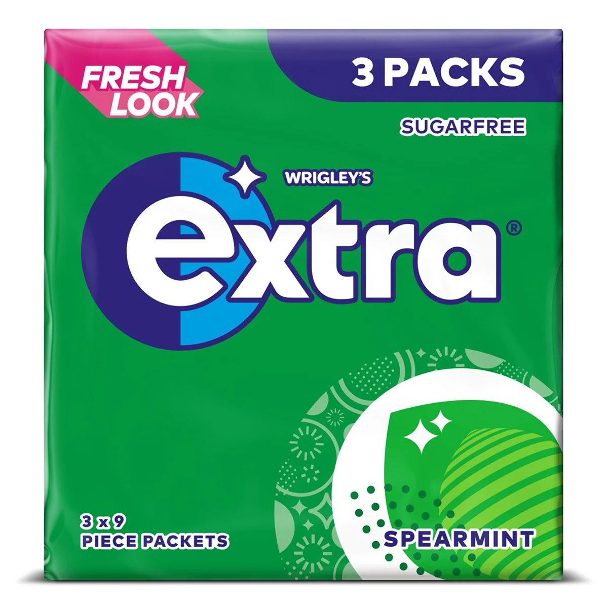 Wrigley's - Extra Spearmint Sugar Free Gum - 46 Pieces