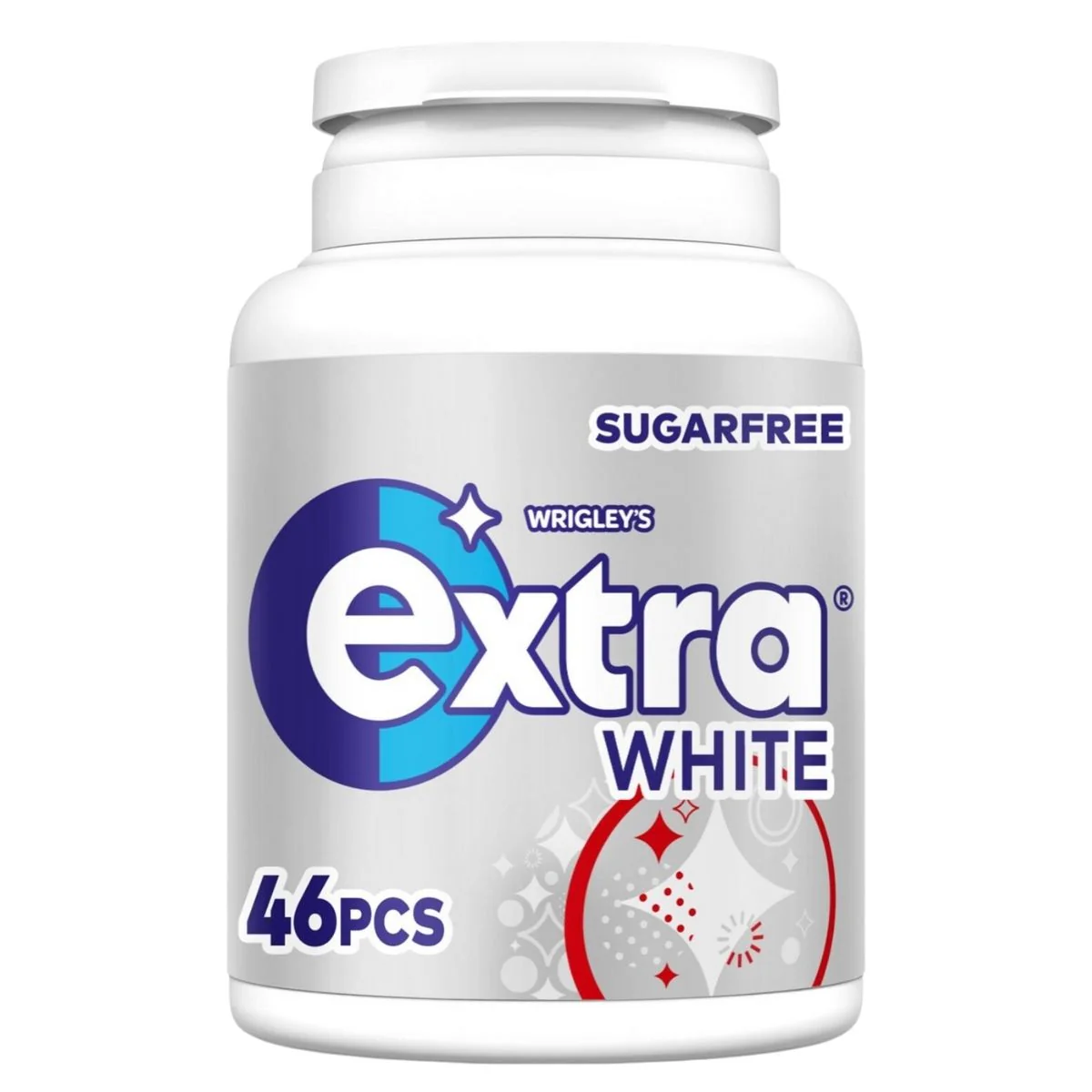 Wrigley's - Extra White tub Chewing Gum - 64g