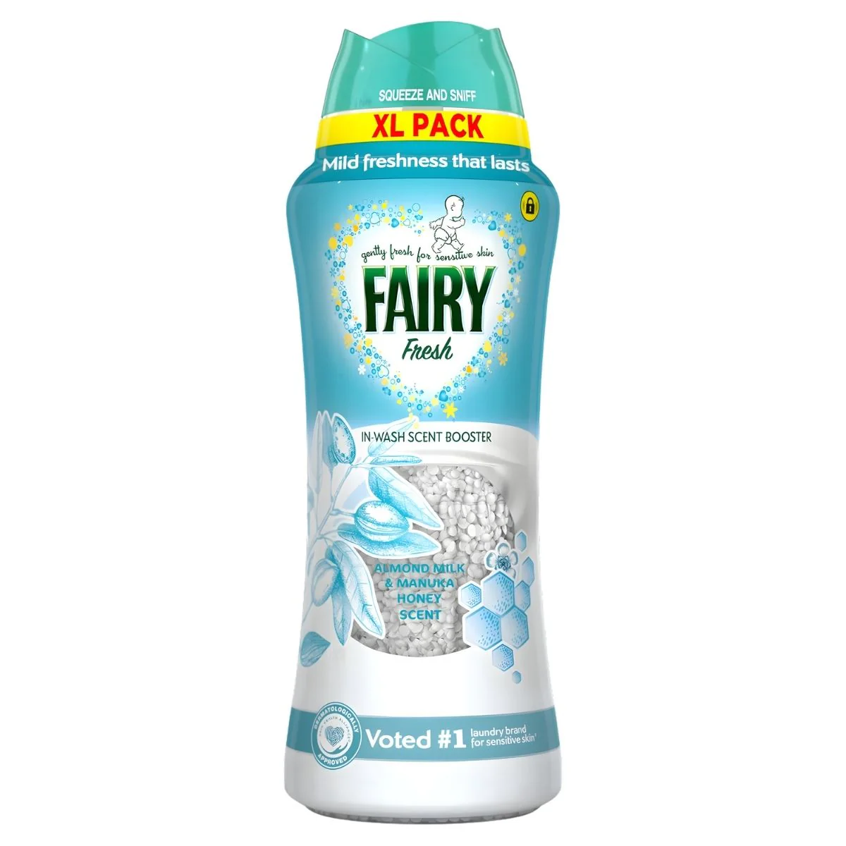Fairy - Almond Milk & Manuka Honey In Wash Scent Booster - 735g