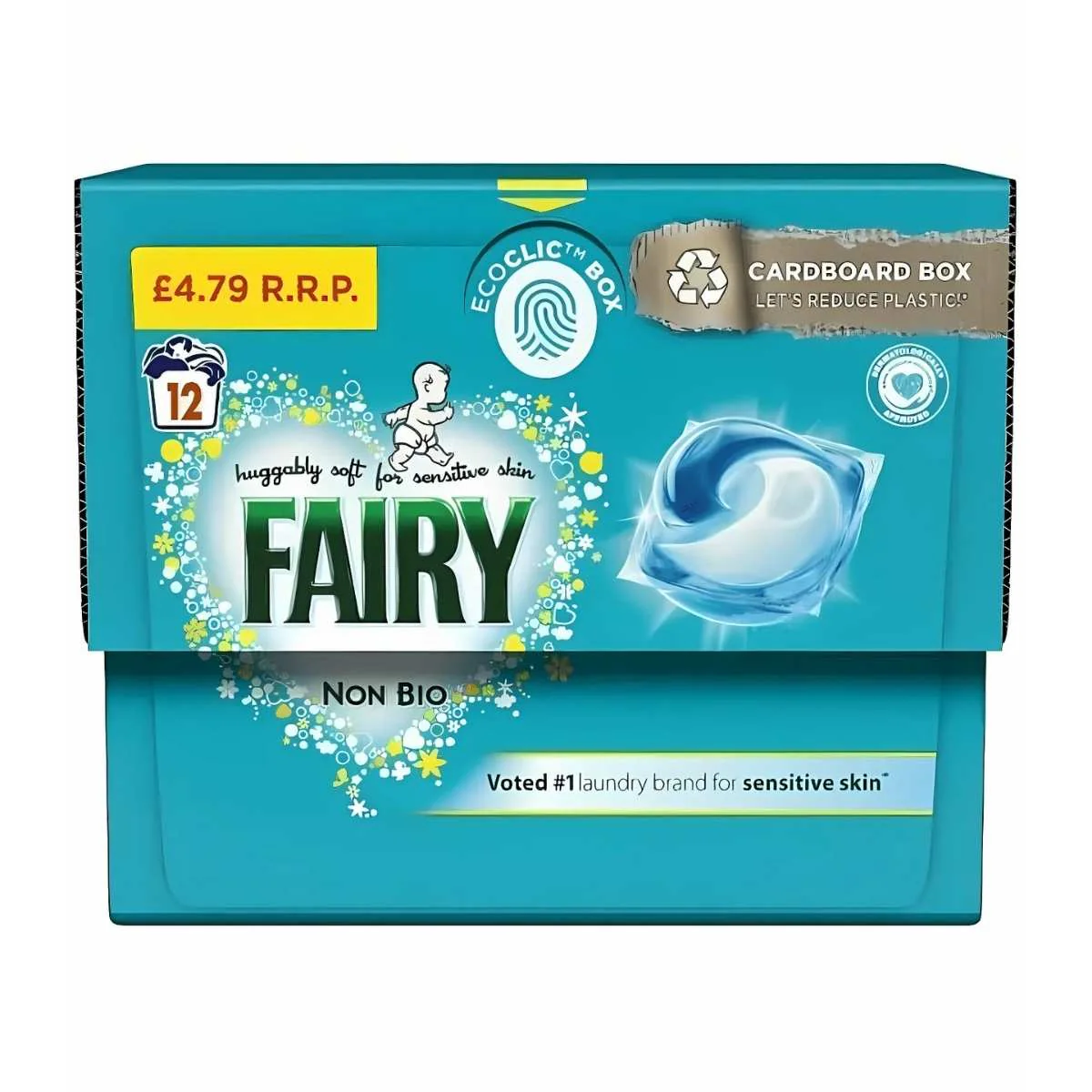 Fairy - Non Biological Laundry Detergent Pods - 277.2g