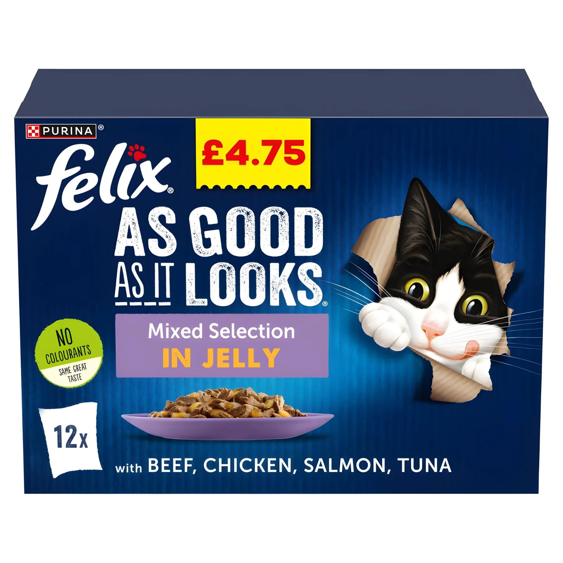 Felix - As Good As It Looks Mixed Selection in Jelly - 12 x 100g