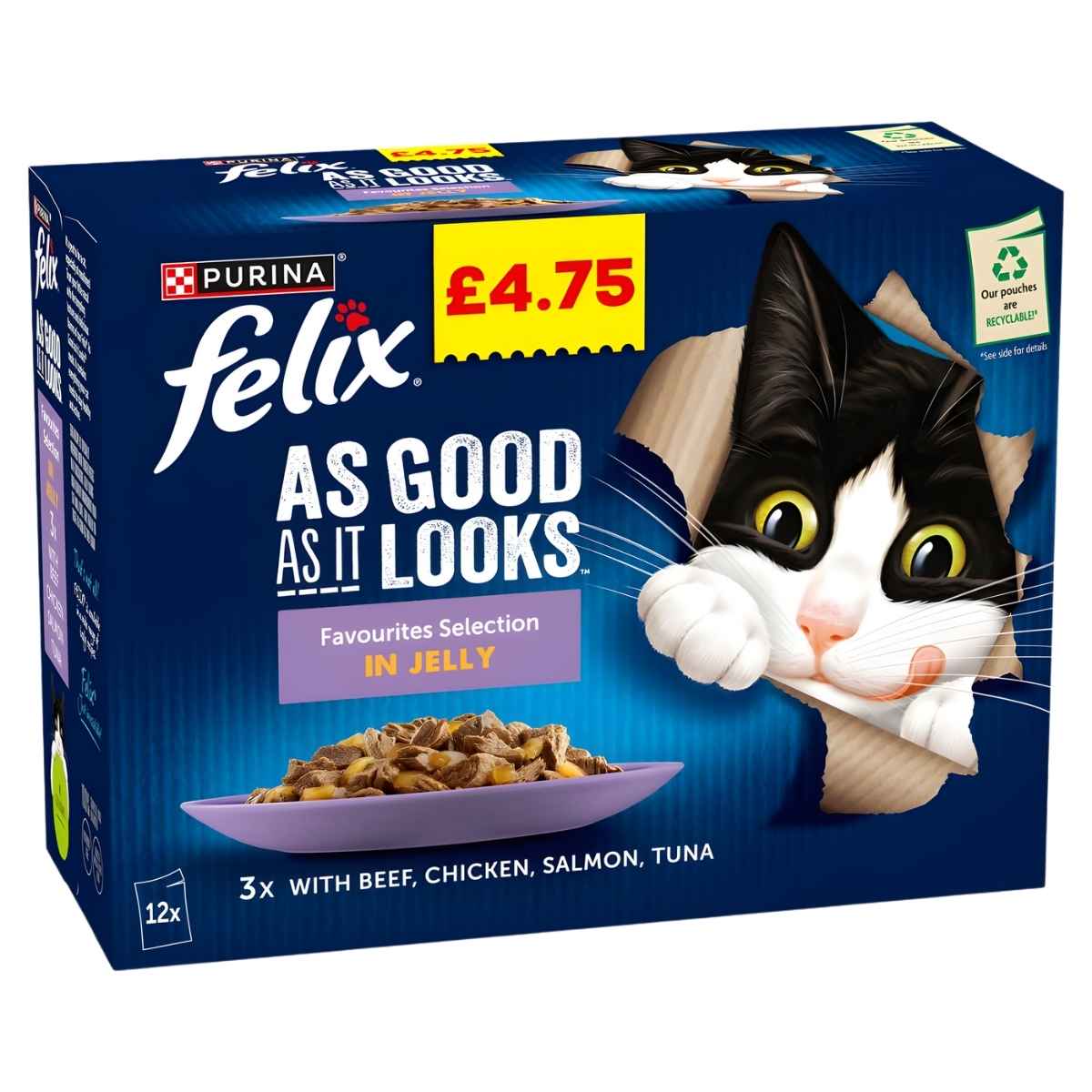 Felix - Favourites Selection in Jelly - 12 x 85g