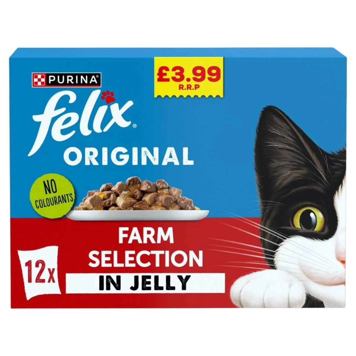 Felix - Original Farm Selection in Jelly - 12 x 85g