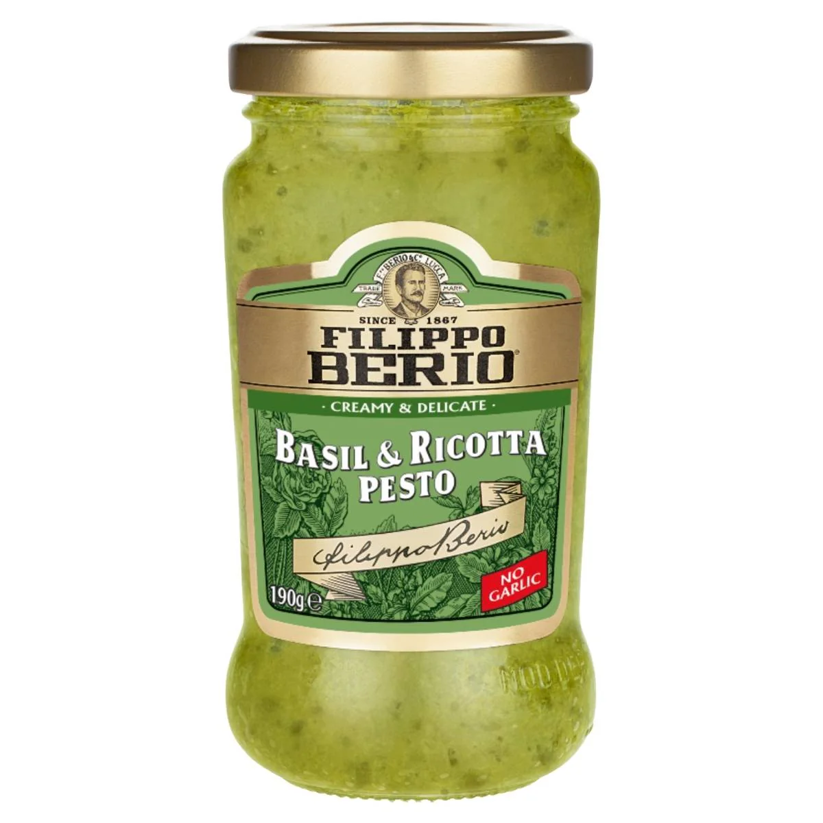Filippo Berio - Basil & Ricotta Pesto - 190g