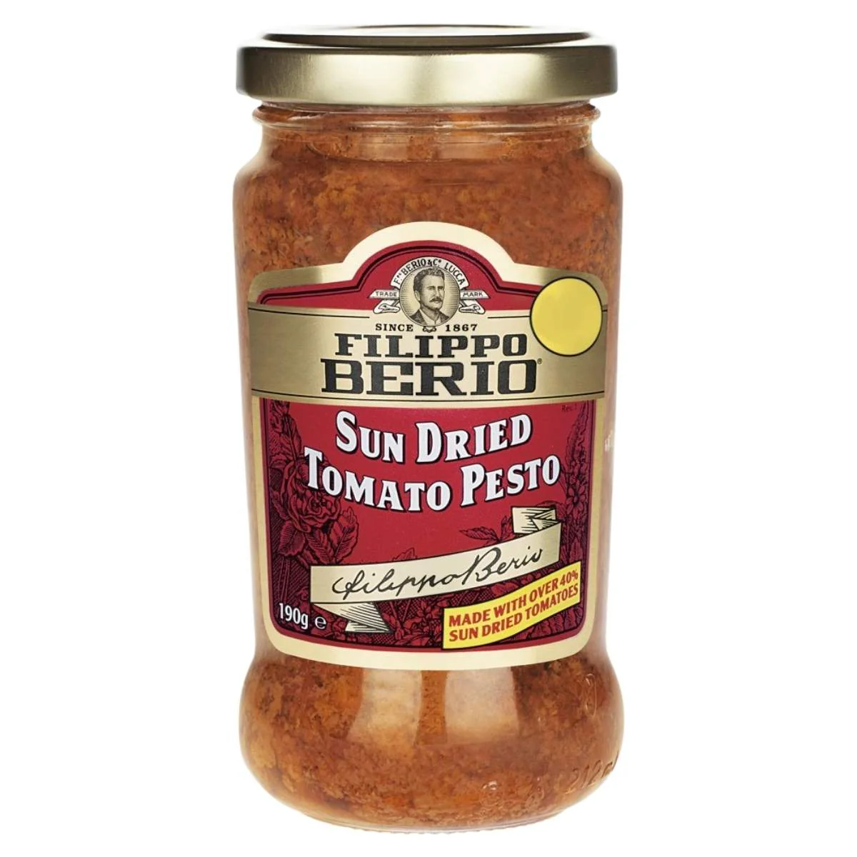 Filippo Berio - Sun Dried Tomato Pesto - 190g
