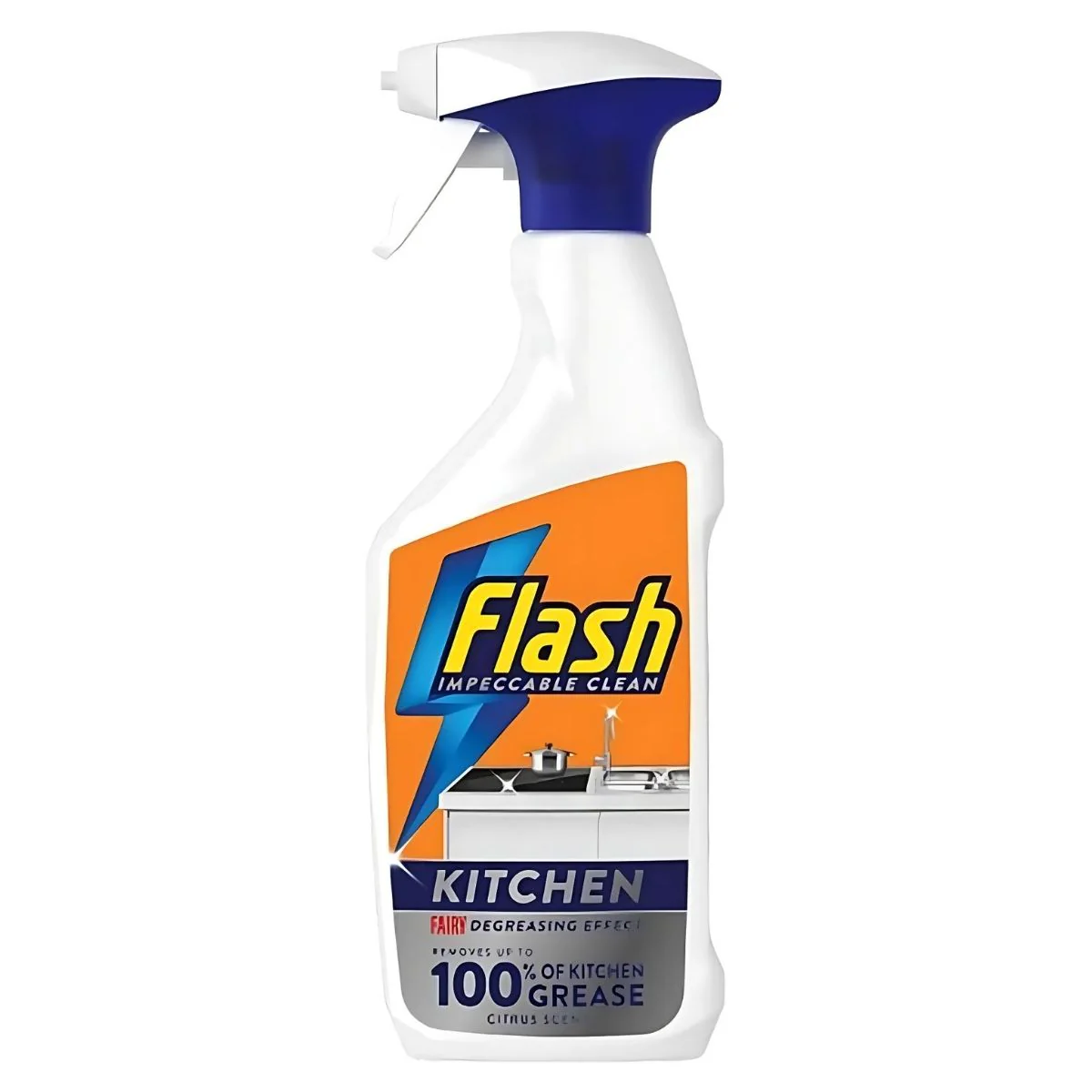 Flash - Impeccable Clean Kitchen Spray Citrus Scent - 500ml