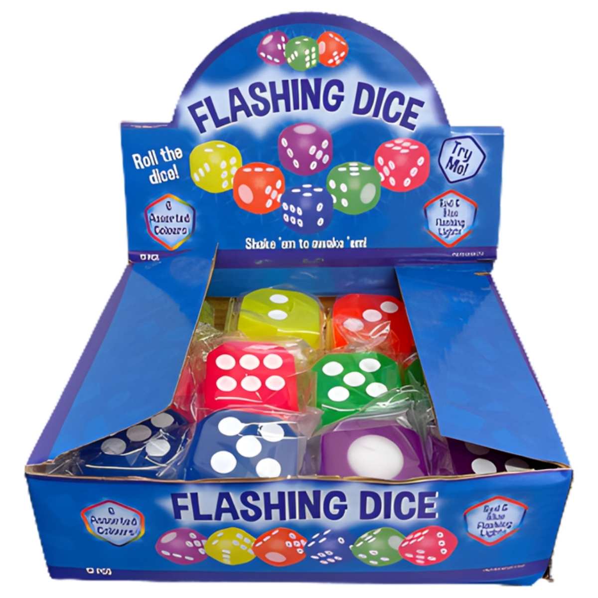 Flashing Dice Toy - 1 Piece