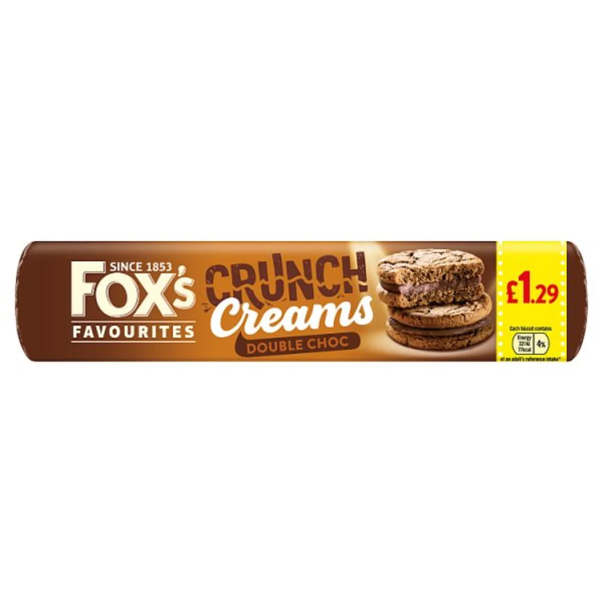 Fox - Double Choc Crunch Cream - 200g