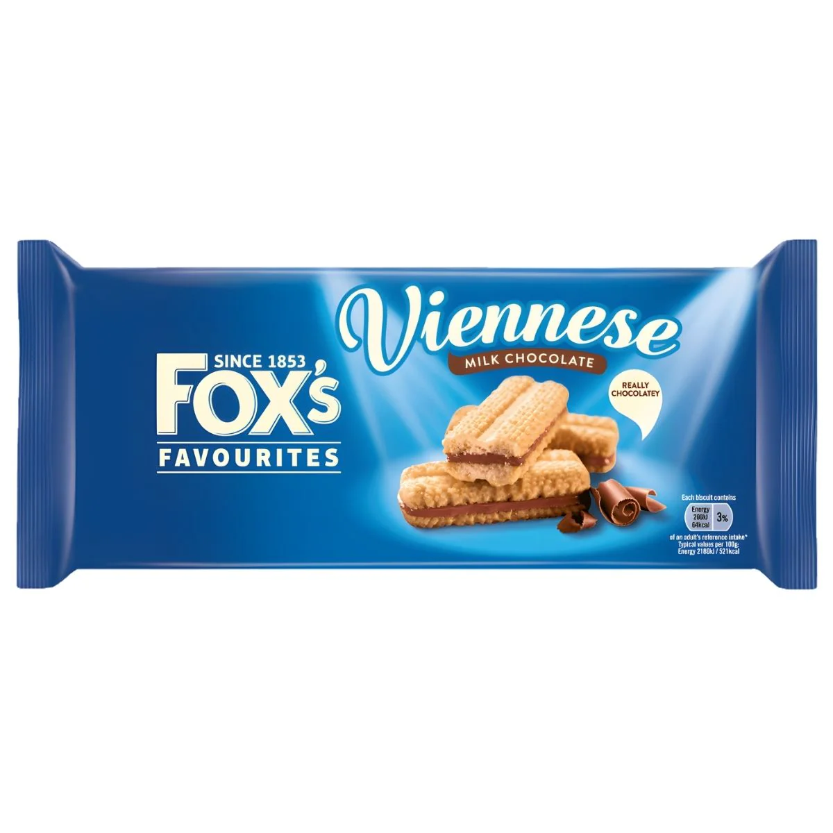 Fox's - Viennese Milk Chocolate Biscuits - 120g