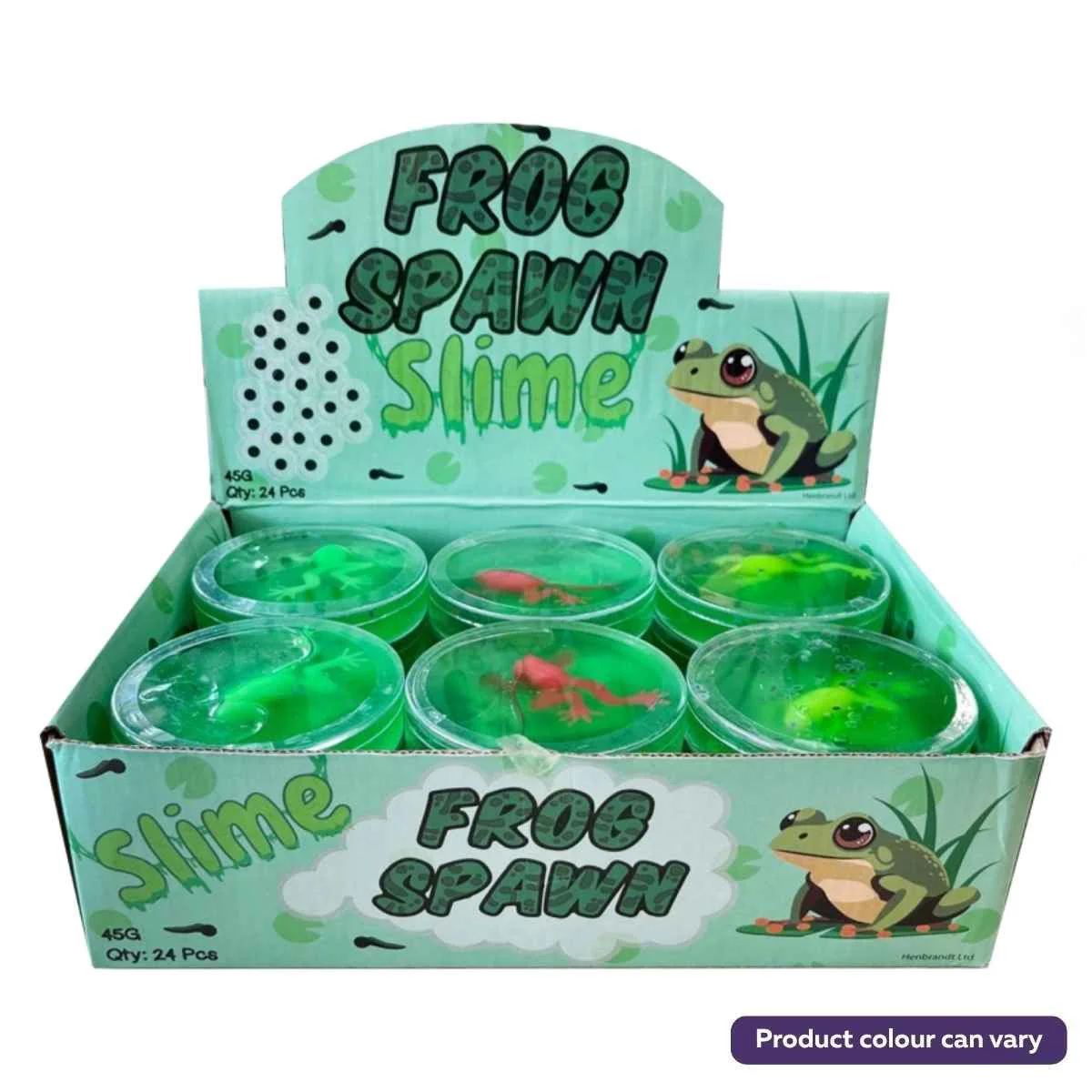Frog Spawn Slime - Squishy Frog with Eggs Toy - 1pc
