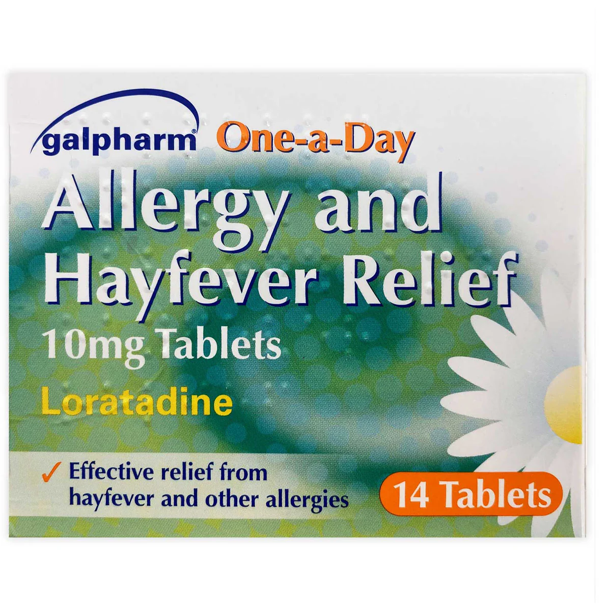 Galpharm - One-a-day Allergy And Hayfever Relief - 10mg Tablets 14 Pack
