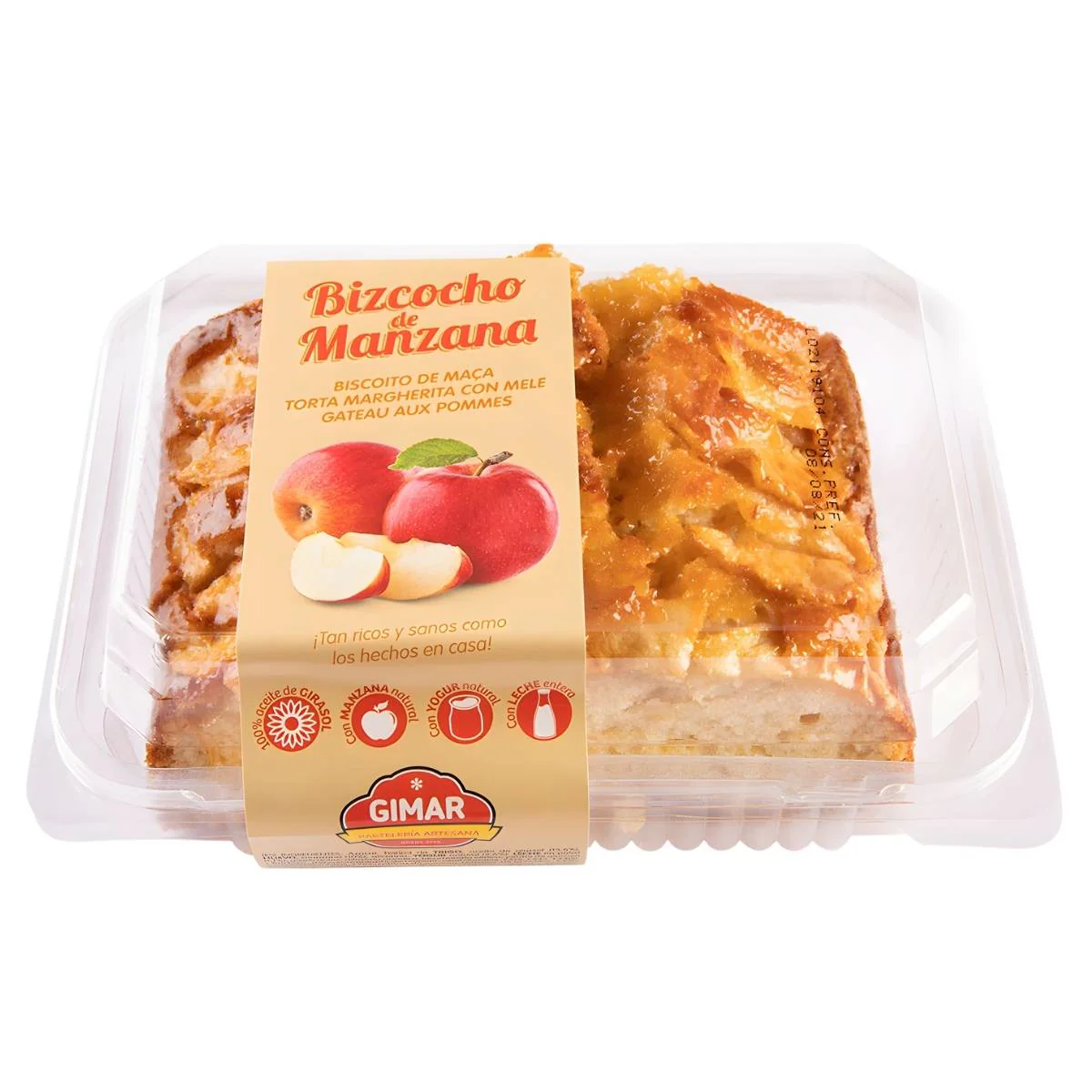 Gimar - Apple Sponge Cake - 360g