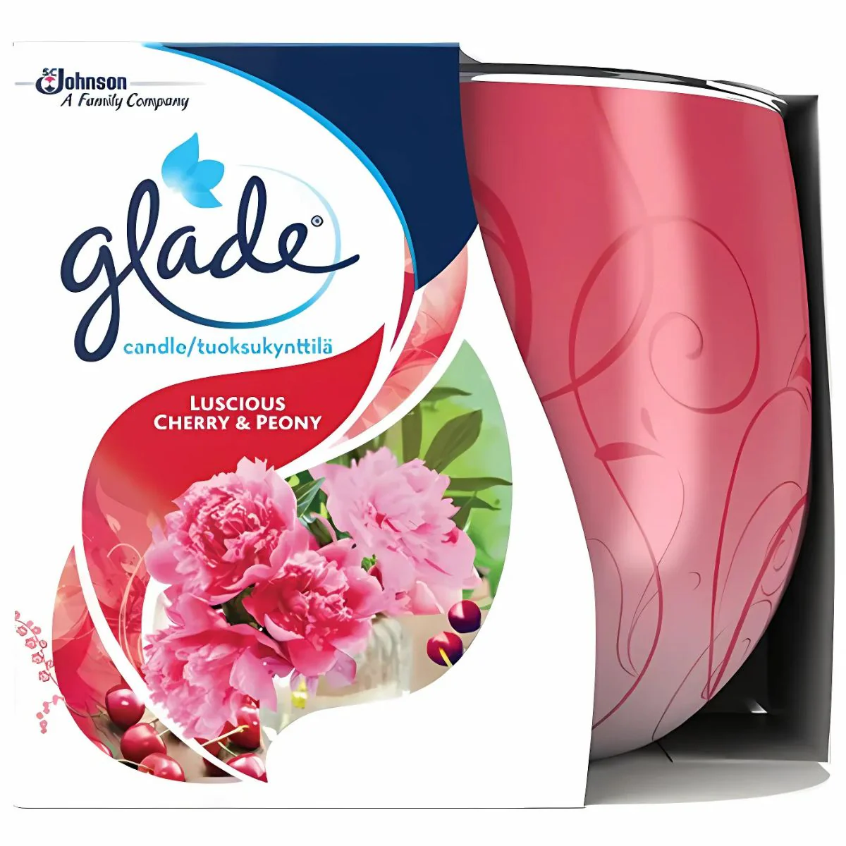 Glade - Candle Luscious Cherry & Peony - 120g