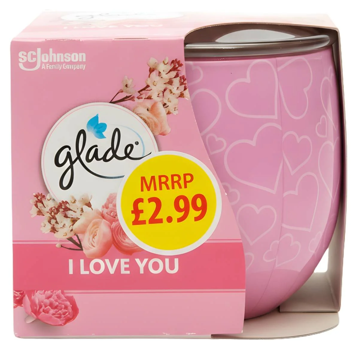 Glade - I Love You Scented Candle - 108g