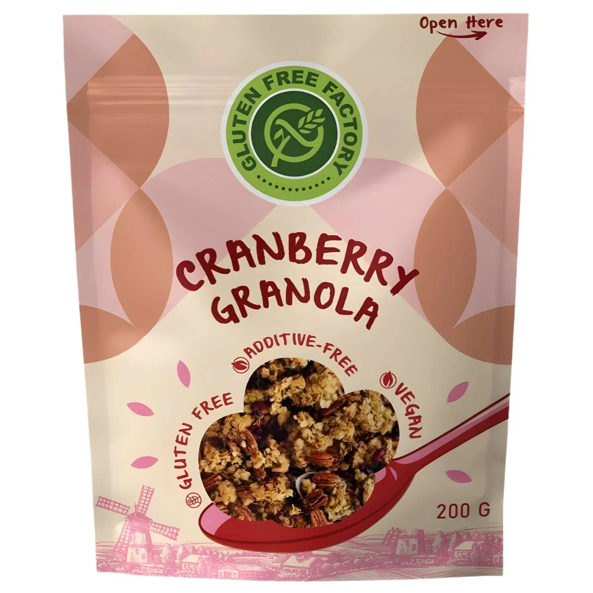 Gluten Free Factory - Cranberry Granola - 200g