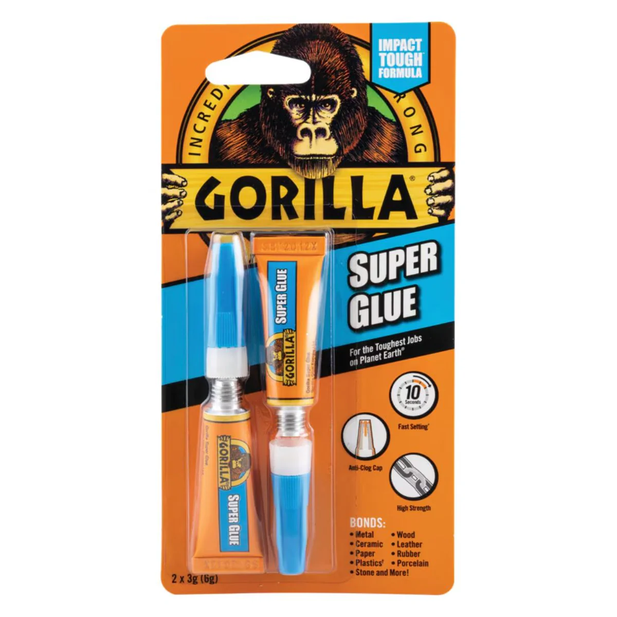 Gorilla - Two Pack Superglue - 3g