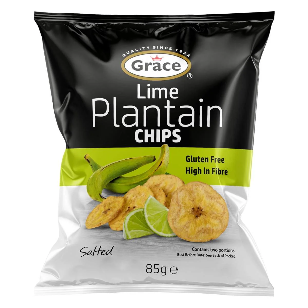 Grace - Lime Plantain Chips - 85g