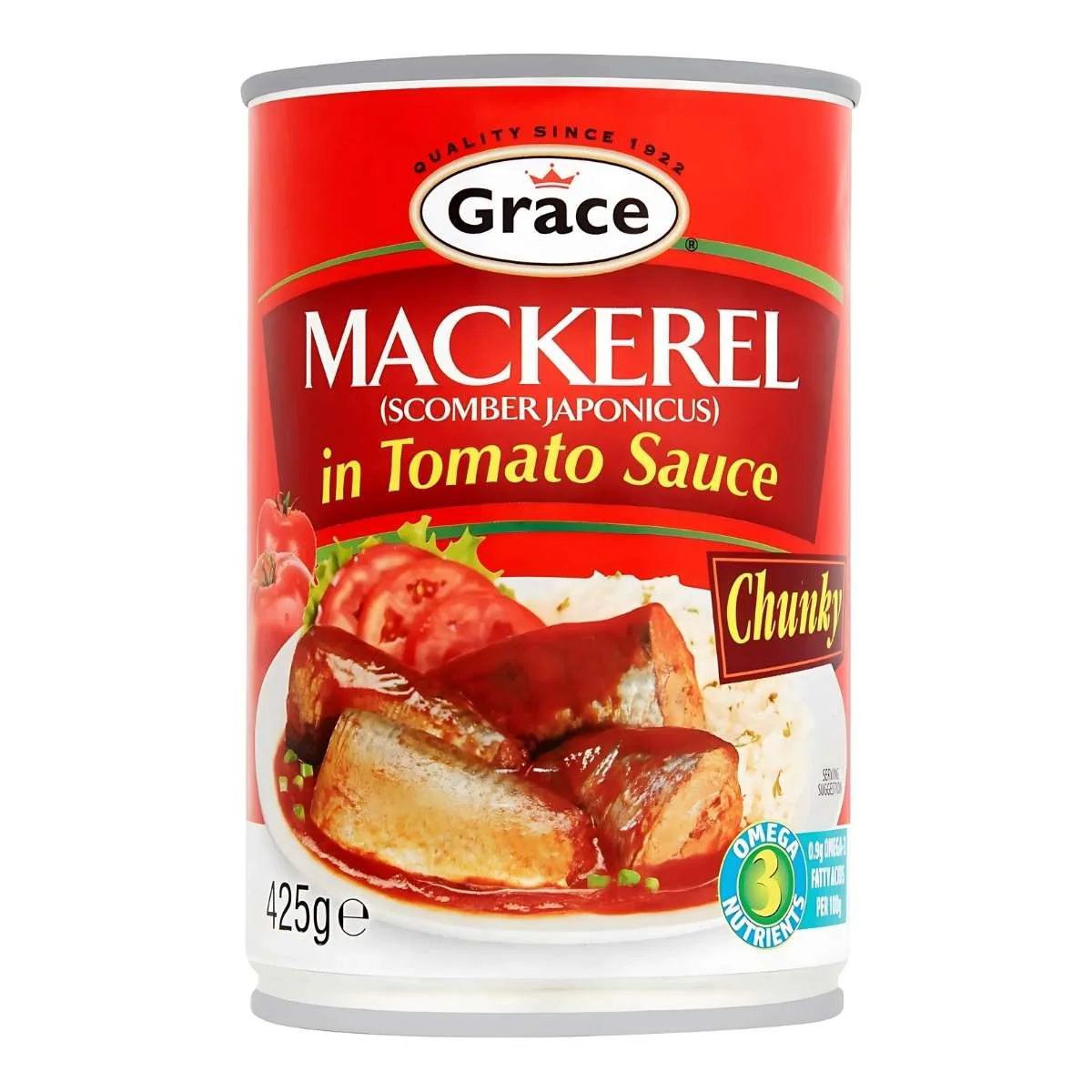 Grace - Mackerel In Tomato Sauce - 425g