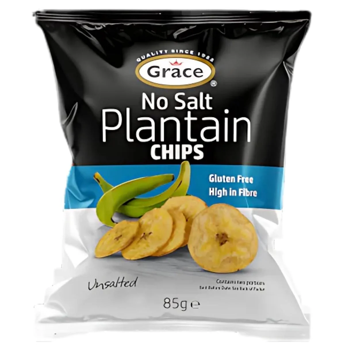 Grace - No Salt Plantain Chips - 85g