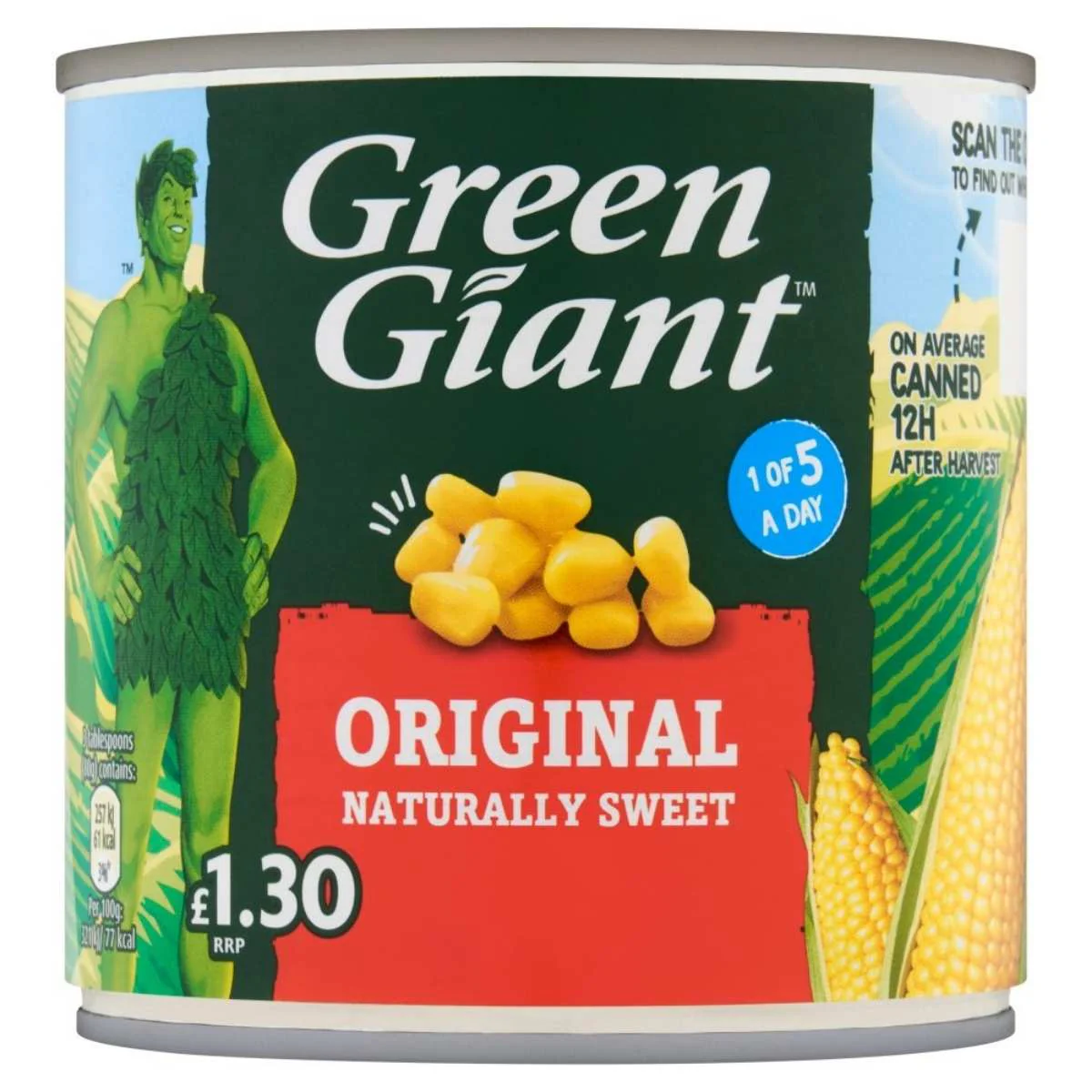 Green Giant - Original Naturally Sweet Corn - 340g