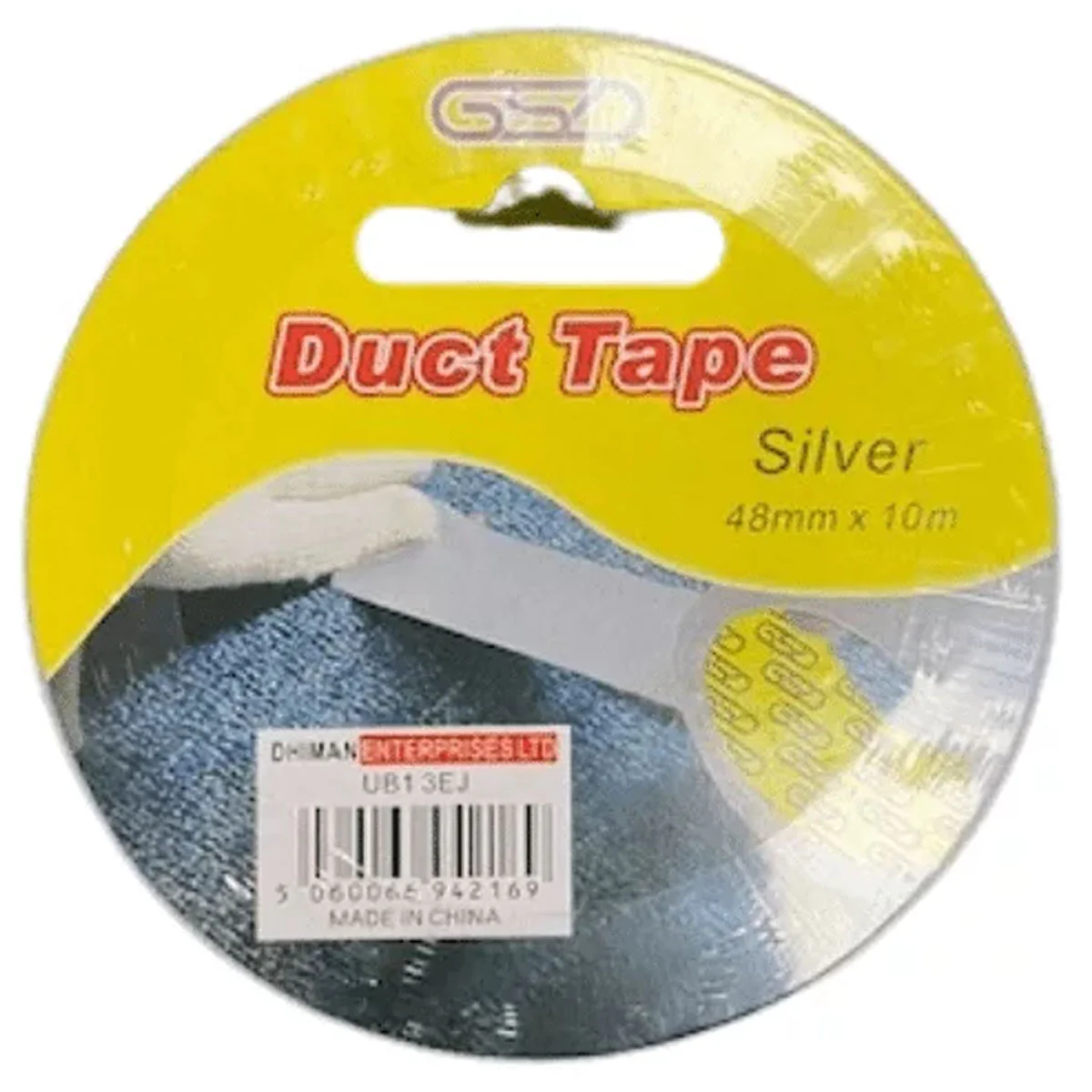 Gsd - Duct Tape Silver Small - 48mm x 10m