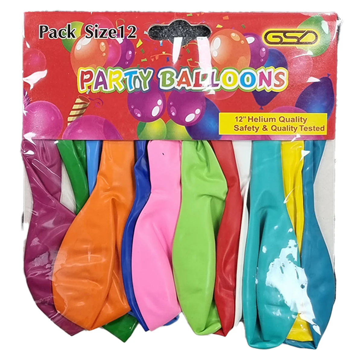 GSD - Party Balloons - 12pcs