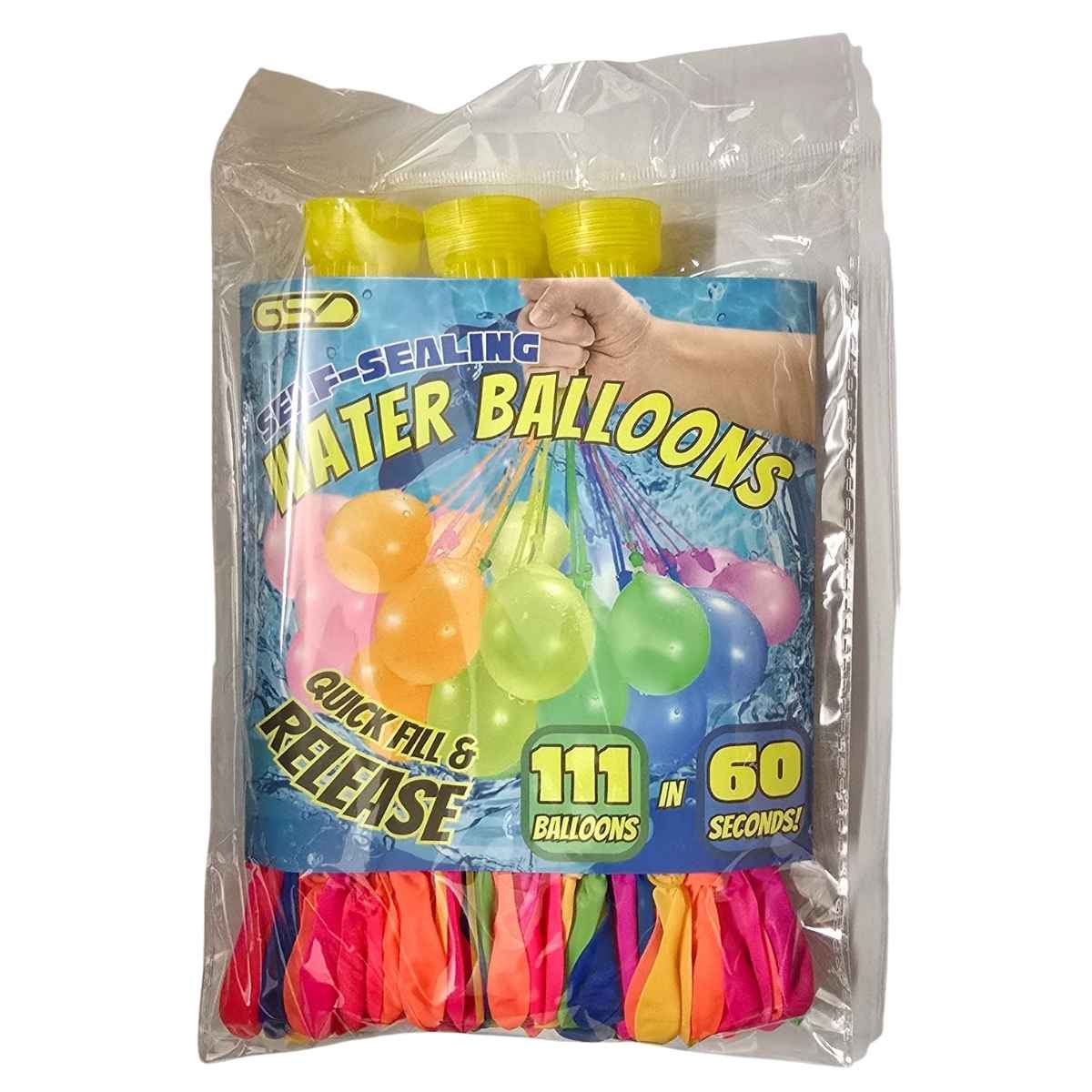 GSD - Self Sealing Water Balloons - 111 Pieces