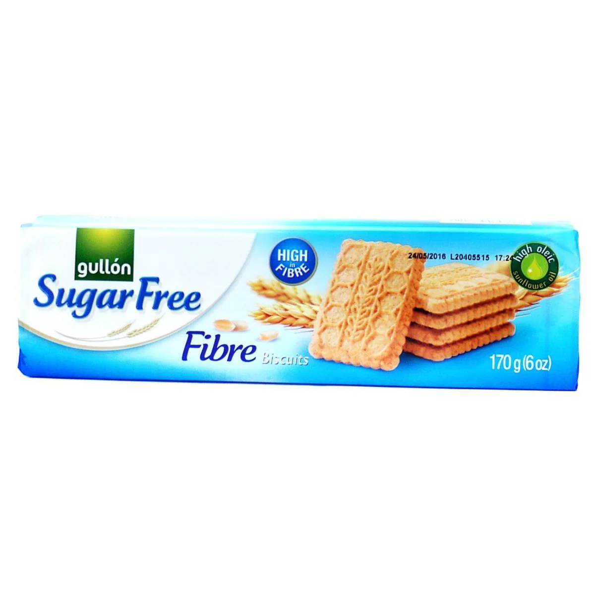 Gullon - Sugar Free Fibre Biscuits - 170g